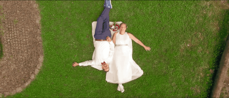 Wedding video drone