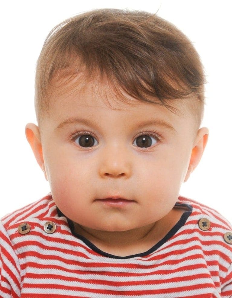 Passport photo baby
